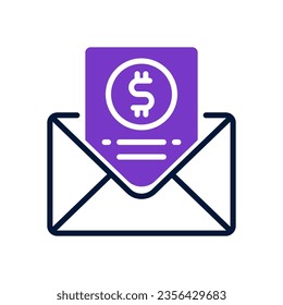 icono de correo electrónico para tu sitio web, móvil, presentación y diseño de logotipo.