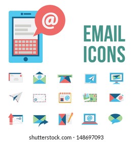 Email icons