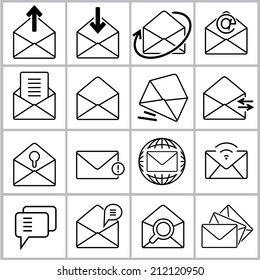 email icons