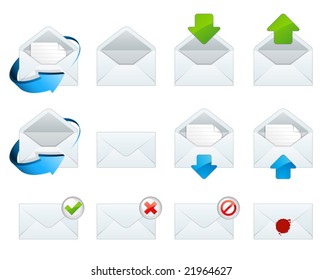 Email icons