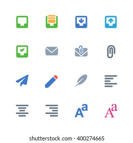 Email icons