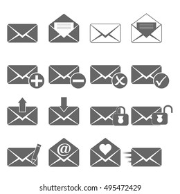 e-mail icons