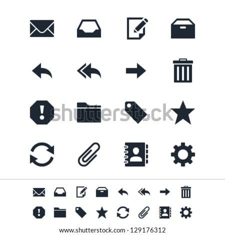 Email icons