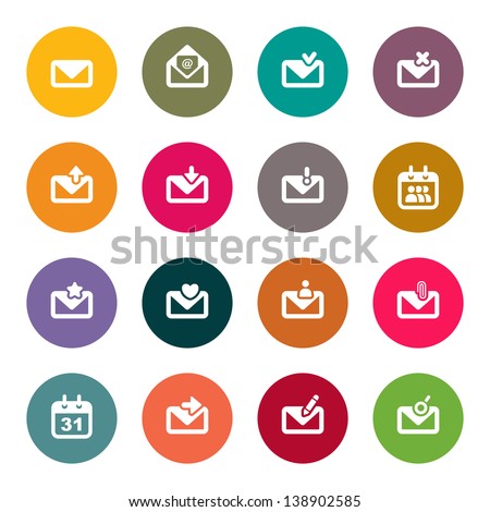 Email icons