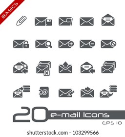 E-mail Icons // Basics