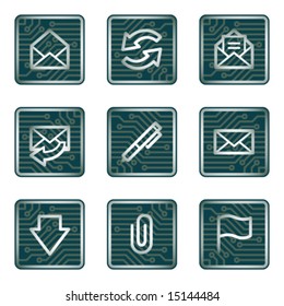 E-mail icons, electronics series