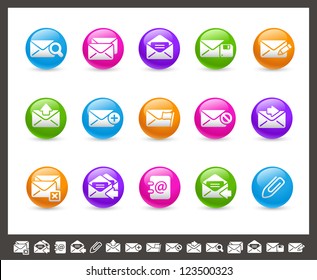 E-mail Icons // Rainbow Series