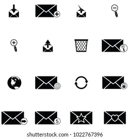 email icons set