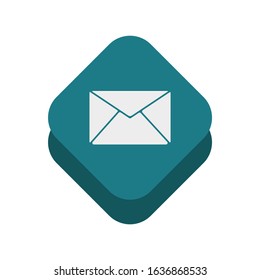 Email illustration. Sending or receiving email concept illustration. flat design. Email marketing.