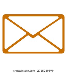 Ilustración de correo electrónico con fondo blanco