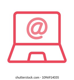 email inbox laptop 