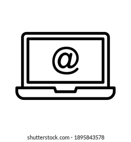 Email, inbox, mail icon vector image. Can also be used for communication. Suitable for use on web apps, mobile apps and print media.