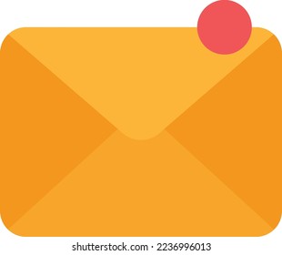 email inbox messages vector flat illustration