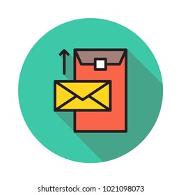 email inbox open