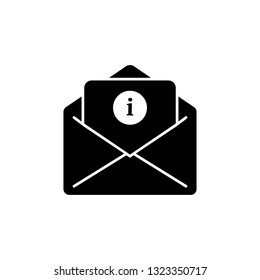 email information icon vector