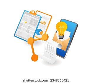Email information template web blog design idea