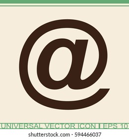 E-mail internet icon.