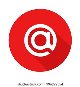 E-mail internet icon button