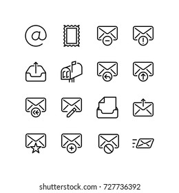 Email and Internet - Icon Set
