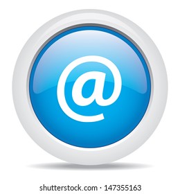 email isolated on white background