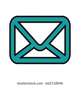 Email isolated symbol