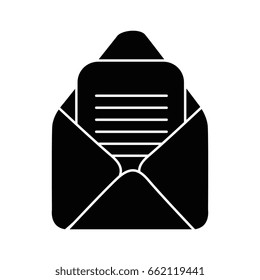 Email isolated symbol