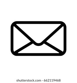 Email isolated symbol