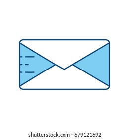 Email isolated symbol