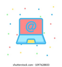 email laptop device 
