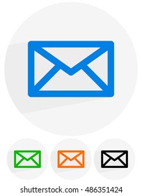 email, letter, envelope symbols. communication, contact, support icon