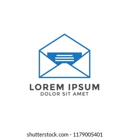 Email Letter Logo Icon Design Template Vector Graphic