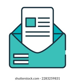 E-Mail-Nachrichtensymbol einzeln