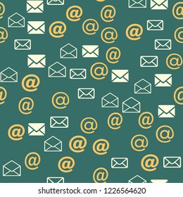 e-mail letter Seamless vector EPS 10 Pattern