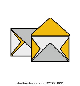 e-mail letter text message design