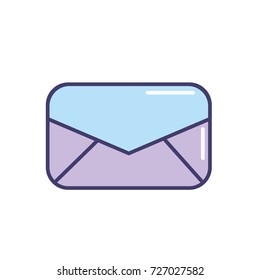 e-mail letter typography card icon