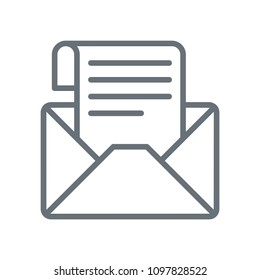email line icon
