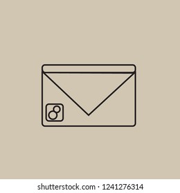 email line icon