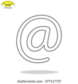 email line icon