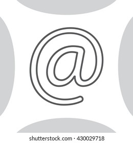 email line icon