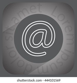 email line icon