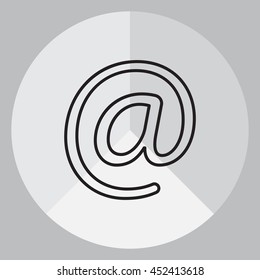 email line icon