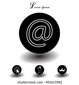 email line icon