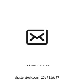 Email Line Icon. Editable Stroke