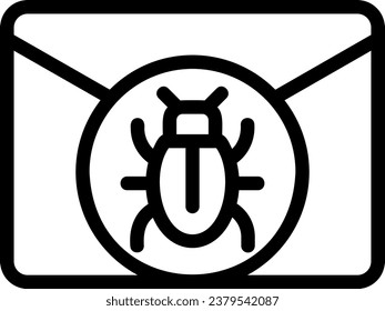 email line icon illustration vector