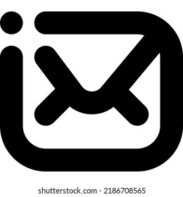 Email line style icon vector design and illustration template
