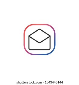 Email  - Line Vector Icon