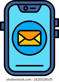 Email Line vector Icon Design
