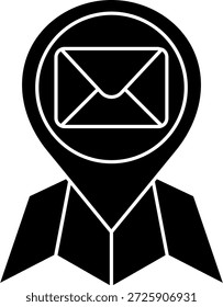 Línea de correo electrónico Vector Icon Design