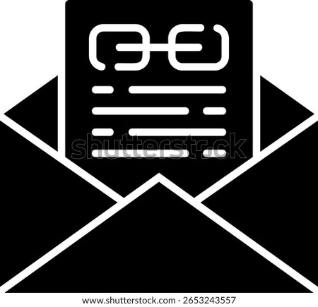 Email Link New Creative Icon Design Vector