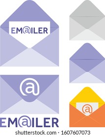 Email logo envelope vector brand